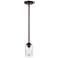 Millennium Lighting Moven 1 Light Mini-Pendant Fixture Rubbed Bronze