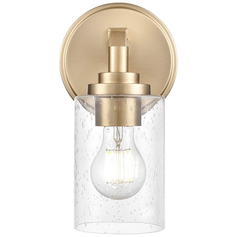 Image 2 Millennium Lighting Moven 9.75 Inch High 1-Light Sconce in Modern Gold more views