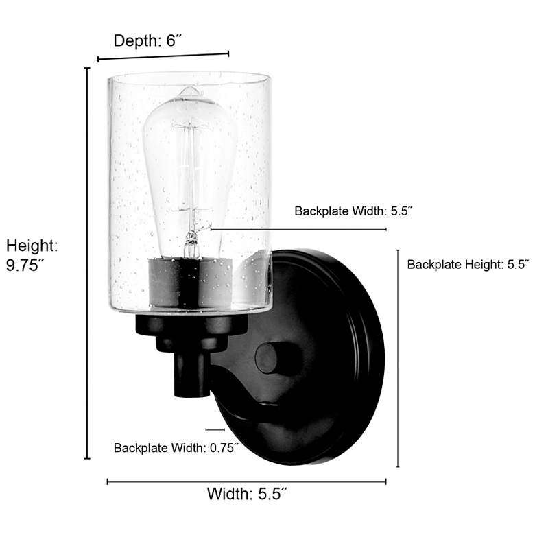 Image 7 Millennium Lighting Moven 9.75 Inch High 1-Light Sconce in Modern Gold more views