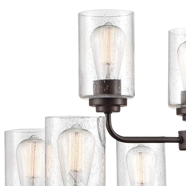 Image 2 Millennium Lighting Moven 9 Light Chandelier Rubbed Bronze more views