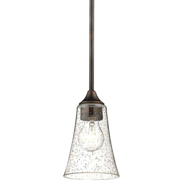 Image 1 Millennium Lighting Natalie 1 Light Mini-Pendant Fixture