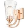 1_Millennium Lighting Natalie 1 Light Wall Sconce in Modern Gold