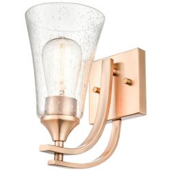 Millennium Lighting Natalie 1 Light Wall Sconce in Modern Gold