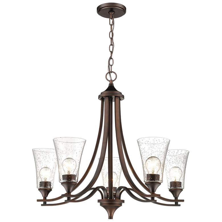 Image 1 Millennium Lighting Natalie 5 Light Chandelier Ceiling Light