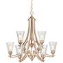 2_Millennium Lighting Natalie 9 Light Chandelier Light in Modern Gold