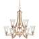 Millennium Lighting Natalie 9 Light Chandelier Light in Modern Gold