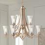 1_Millennium Lighting Natalie 9 Light Chandelier Light in Modern Gold