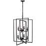 5_Millennium Lighting Nellis 8 Light 36" Pendant Fixture in Matte Black more views