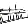 5_Millennium Lighting Nellita 34" Matte Black 5-Light Island Chandelier more views
