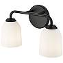 5_Millennium Lighting Norah 2-Light Vanity Light in Matte Black more views