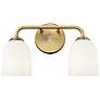 2_Millennium Lighting Norah 2-Light Vanity Light in Vintage Brass