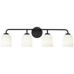 Millennium Lighting Norah 4-Light Vanity Light in Matte Black