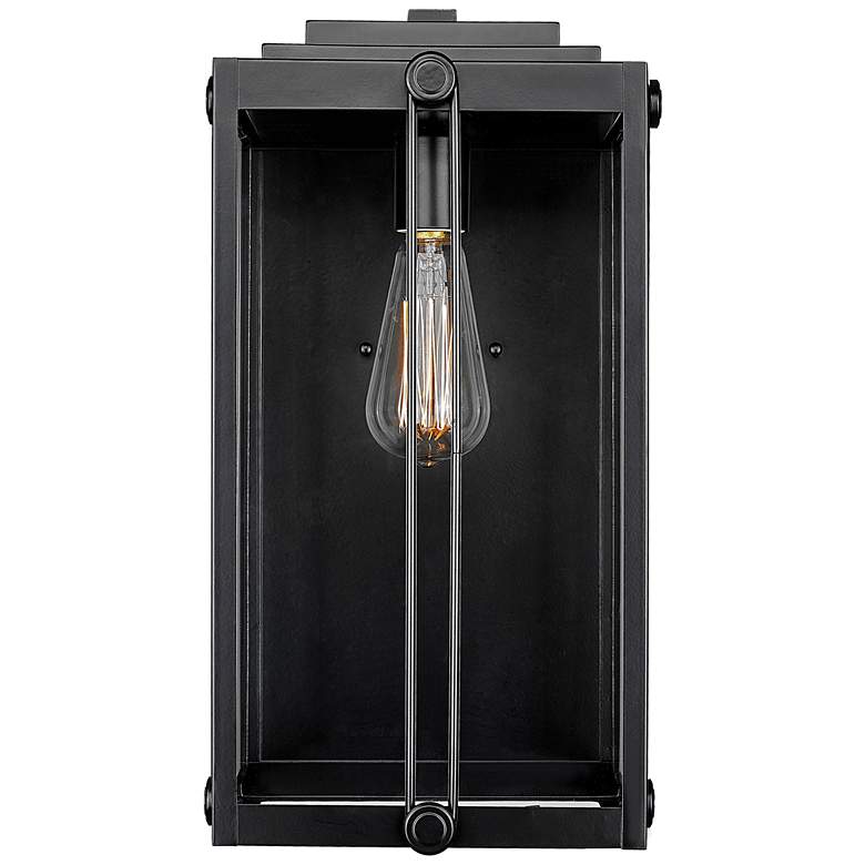 Image 1 Millennium Lighting Oakland 1 Light 16.87" Outdoor Sconce Black