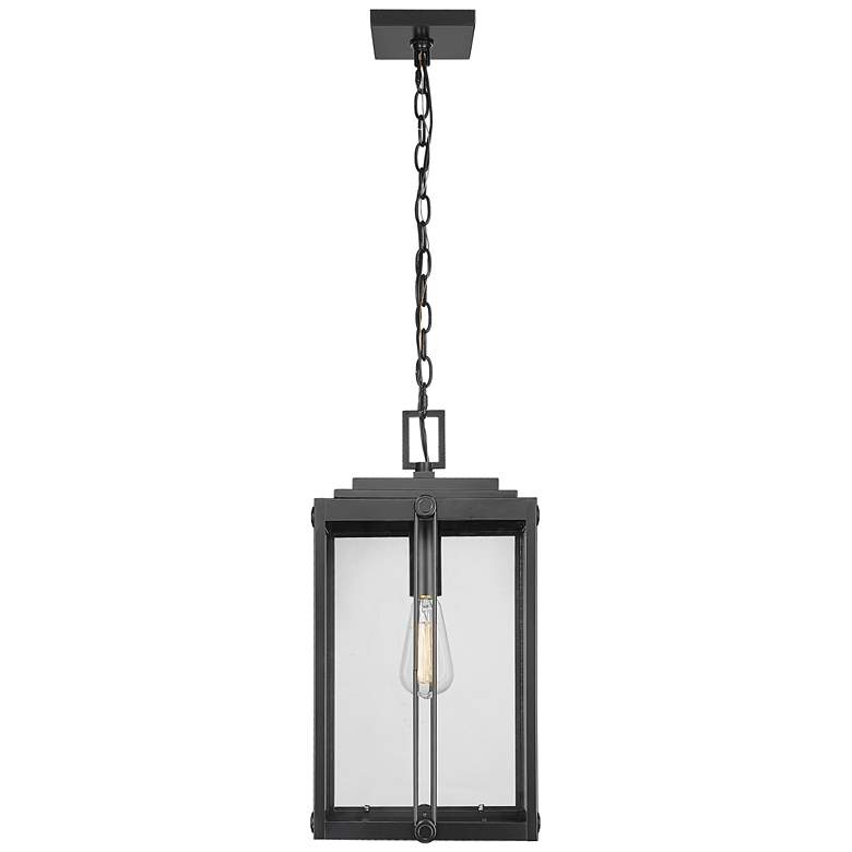 Image 1 Millennium Lighting Oakland 1 Light 19.62 inch Outdoor Lantern Black
