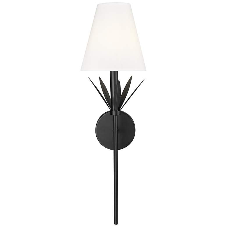 Image 2 Millennium Lighting Primrose 24 Inch High 1-Light Sconce in Textured White more views