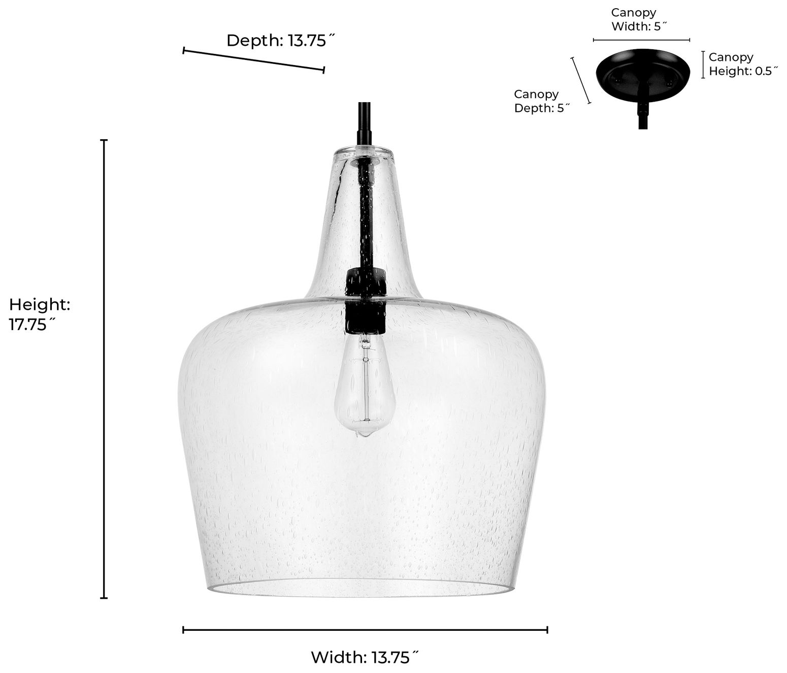 Image 4 Millennium Lighting Puckette 1-Light Pendant in Brushed Nickel more views