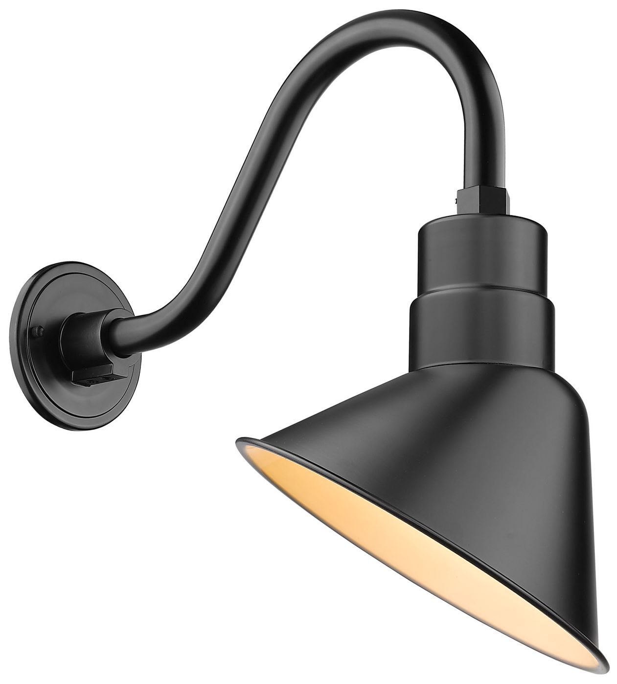 Millennium Lighting R Series 1 Light 10" Wall Sconce in Satin Black