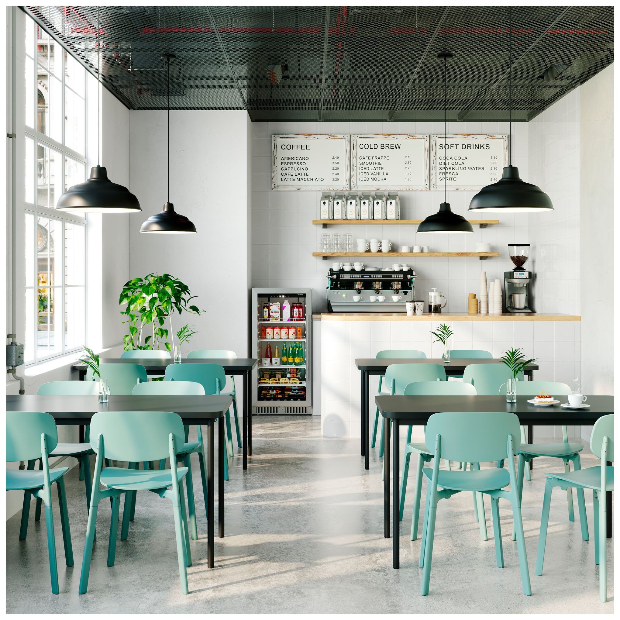 Image 5 Millennium Lighting R Series 1 Light 17" Cord Hung Warehouse Shade Bla more views