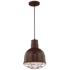 Millennium Lighting R Series 1-Light Cord Hung Pendant in Bronze