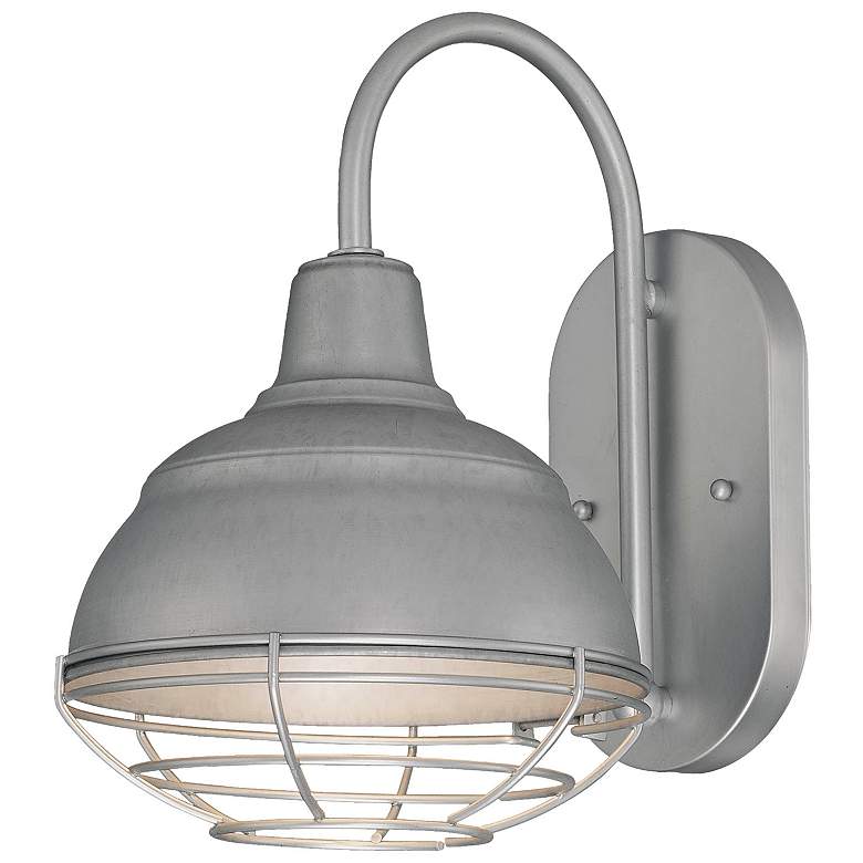 Image 2 Millennium Lighting R Series 1-Light Outdoor Wall Sconce in Galvanized more views