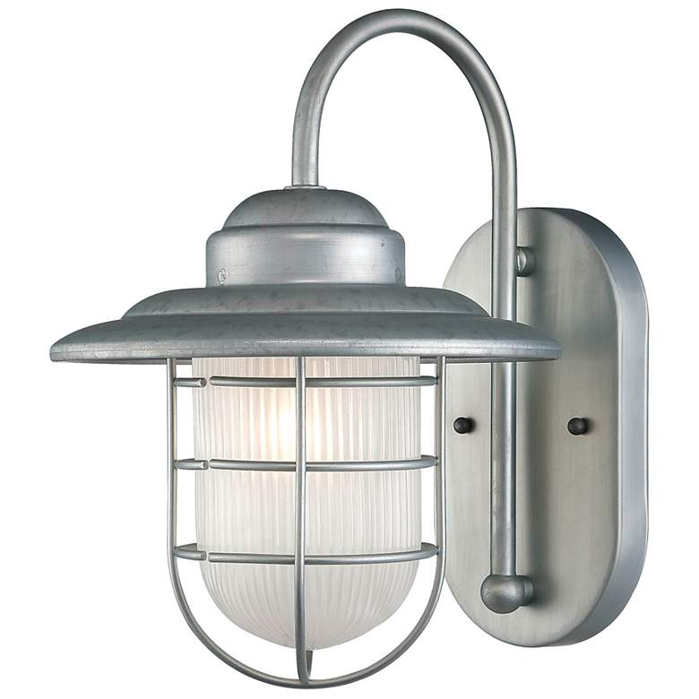 Image 3 Millennium Lighting R Series 1-Light Outdoor Wall Sconce in Galvanized more views