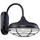 Millennium Lighting R Series 1-Light Outdoor Wall Sconce in Satin Black
