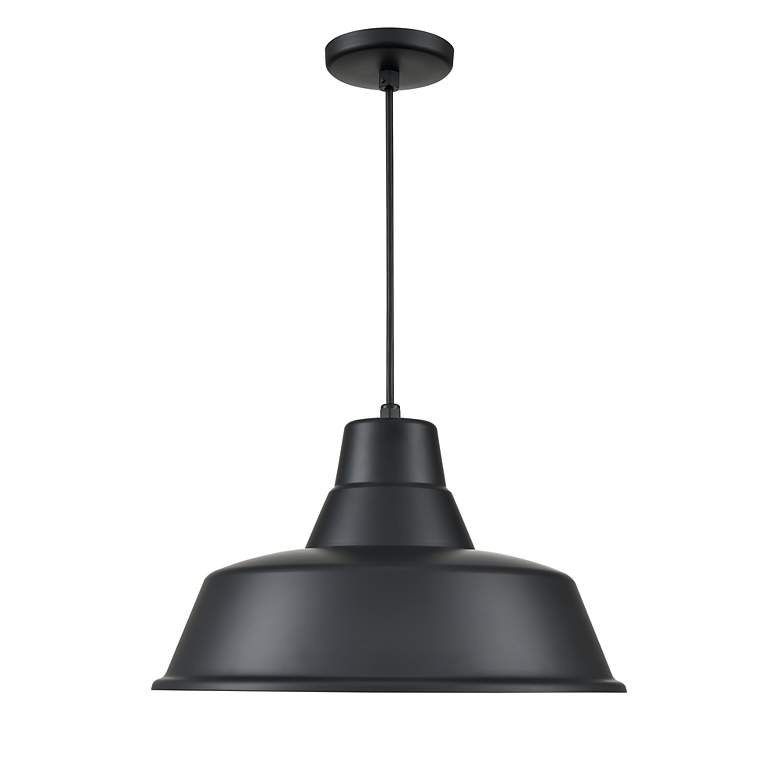 Image 2 Millennium Lighting R Series Cord Hung Pendant in Satin Black more views