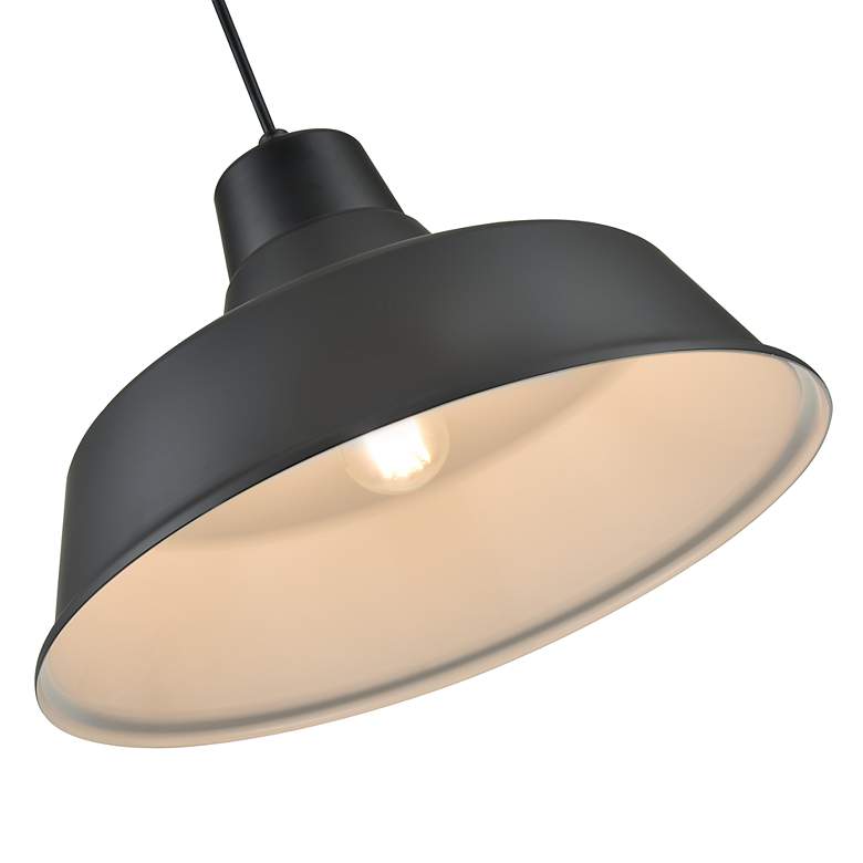 Image 5 Millennium Lighting R Series Cord Hung Pendant in Satin Black more views
