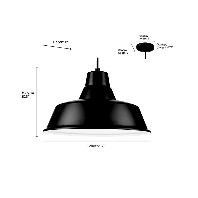 Image 7 Millennium Lighting R Series Cord Hung Pendant in Satin Black more views