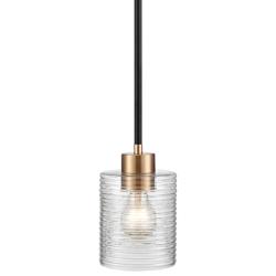 Millennium Lighting Renitta 1 Light Mini-Pendant Fixture in Matte Black
