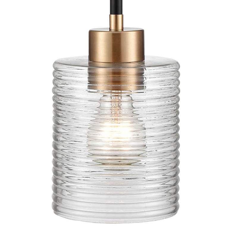 Image 2 Millennium Lighting Renitta 1 Light Mini-Pendant Fixture in Matte Black more views