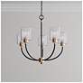 5_Millennium Lighting Renitta 5 Light Chandelier Fixture in Matte Black more views