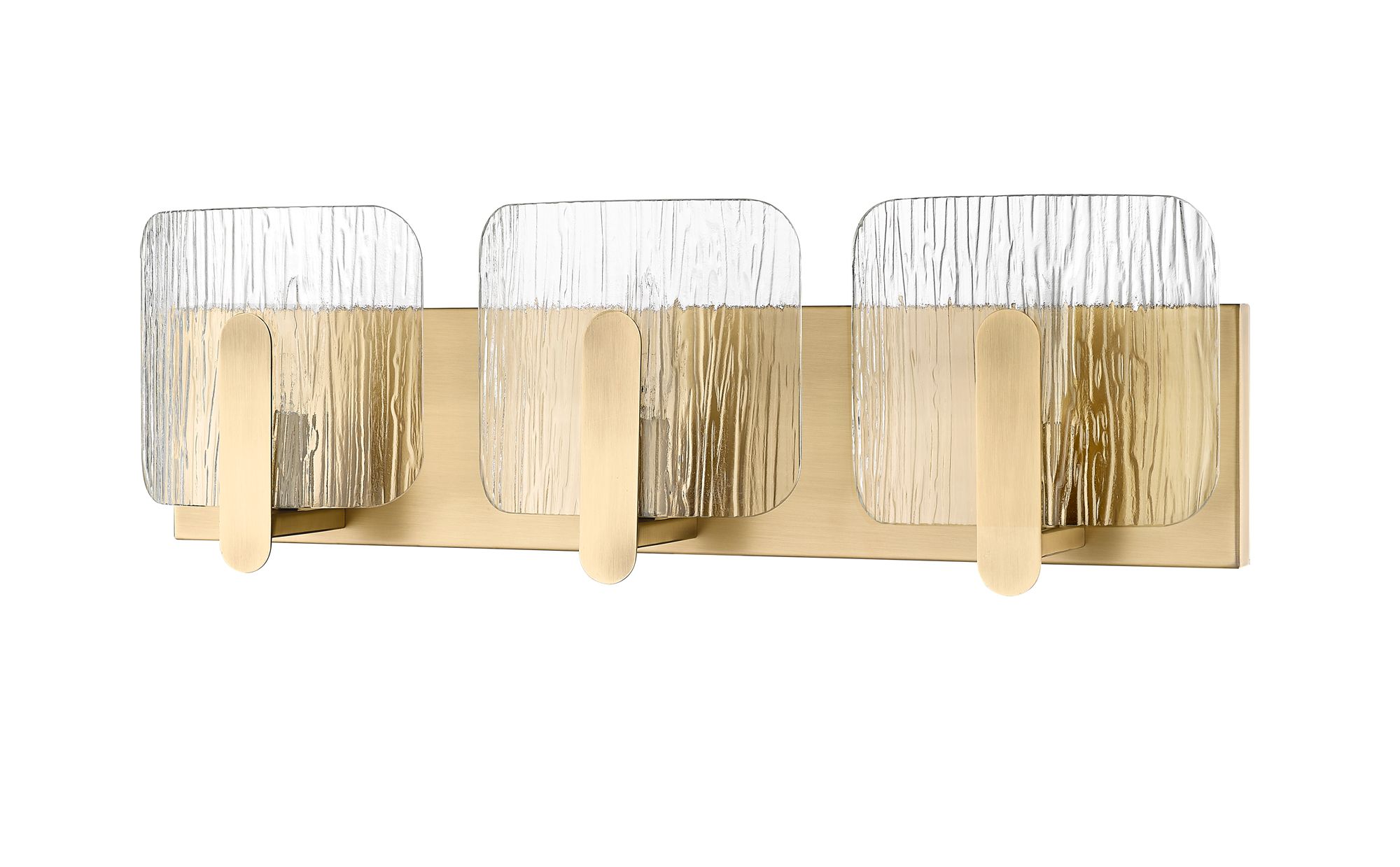 Image 3 Millennium Lighting Rimini 3-Light Vanity in Vintage Brass more views