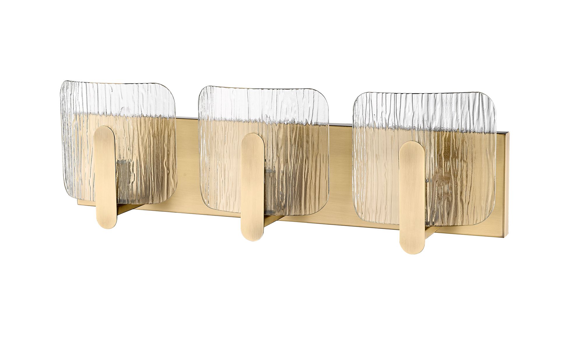 Image 4 Millennium Lighting Rimini 3-Light Vanity in Vintage Brass more views
