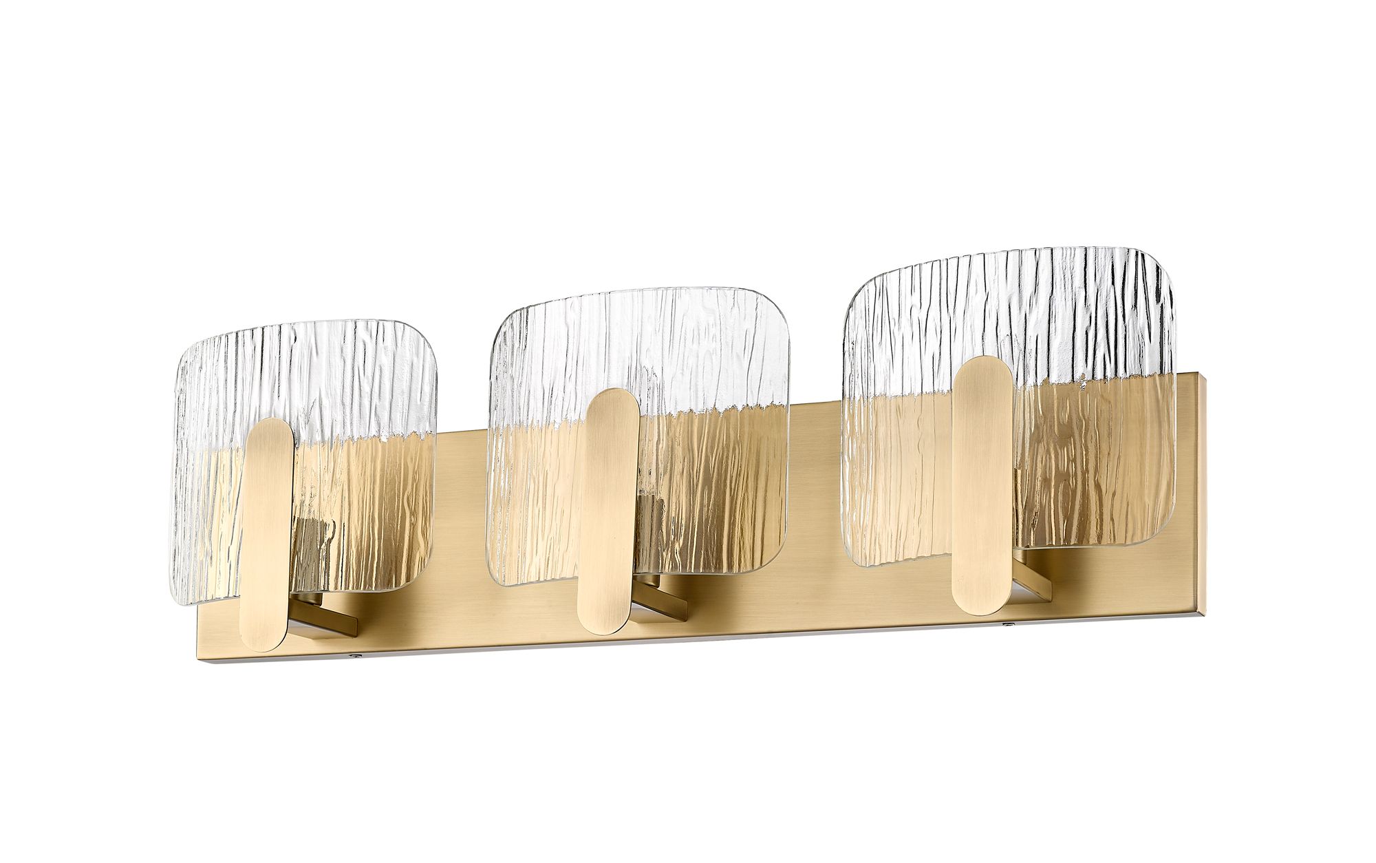 Image 5 Millennium Lighting Rimini 3-Light Vanity in Vintage Brass more views