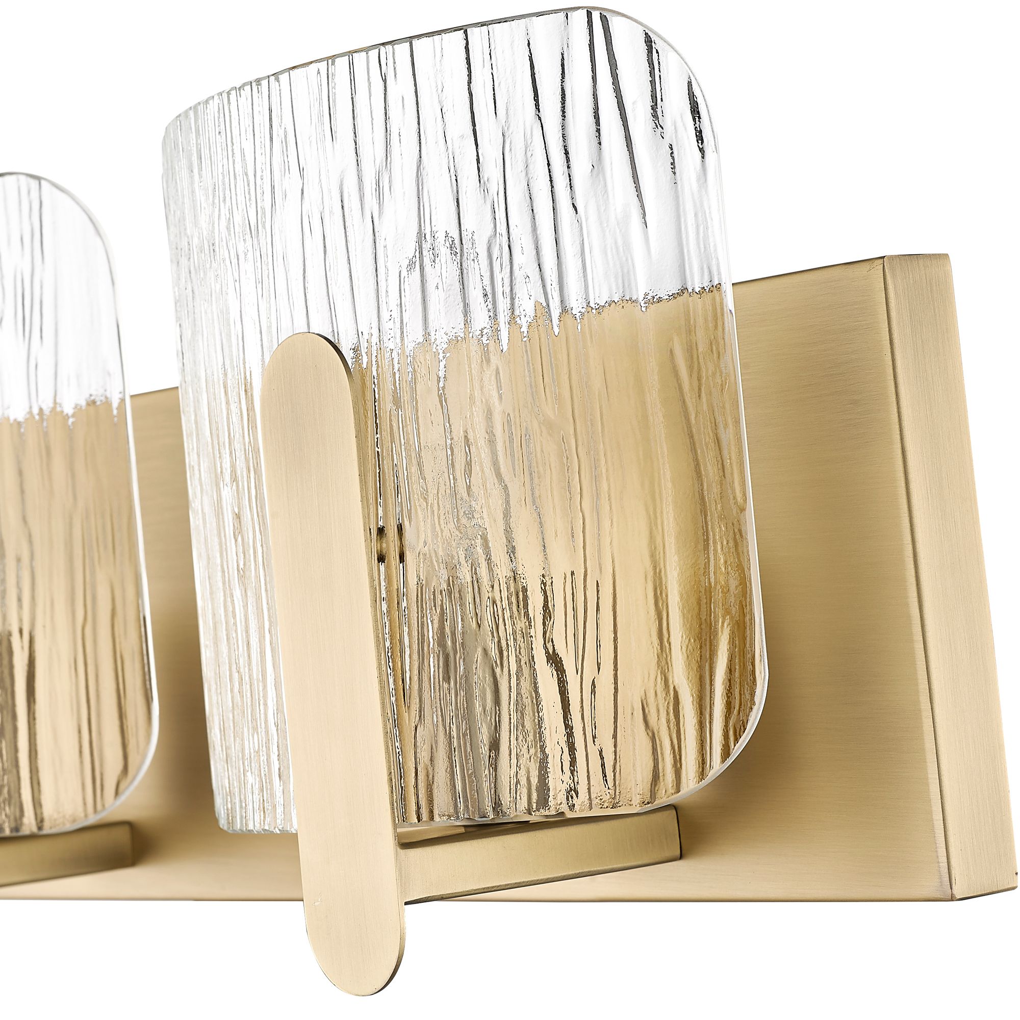 Image 6 Millennium Lighting Rimini 3-Light Vanity in Vintage Brass more views