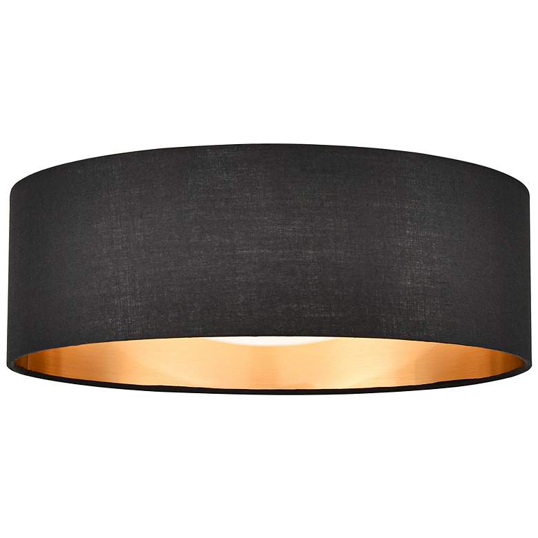 Image 7 Millennium Lighting Rosata 1 Light Flush Mount Fixture Burnished Gold more views