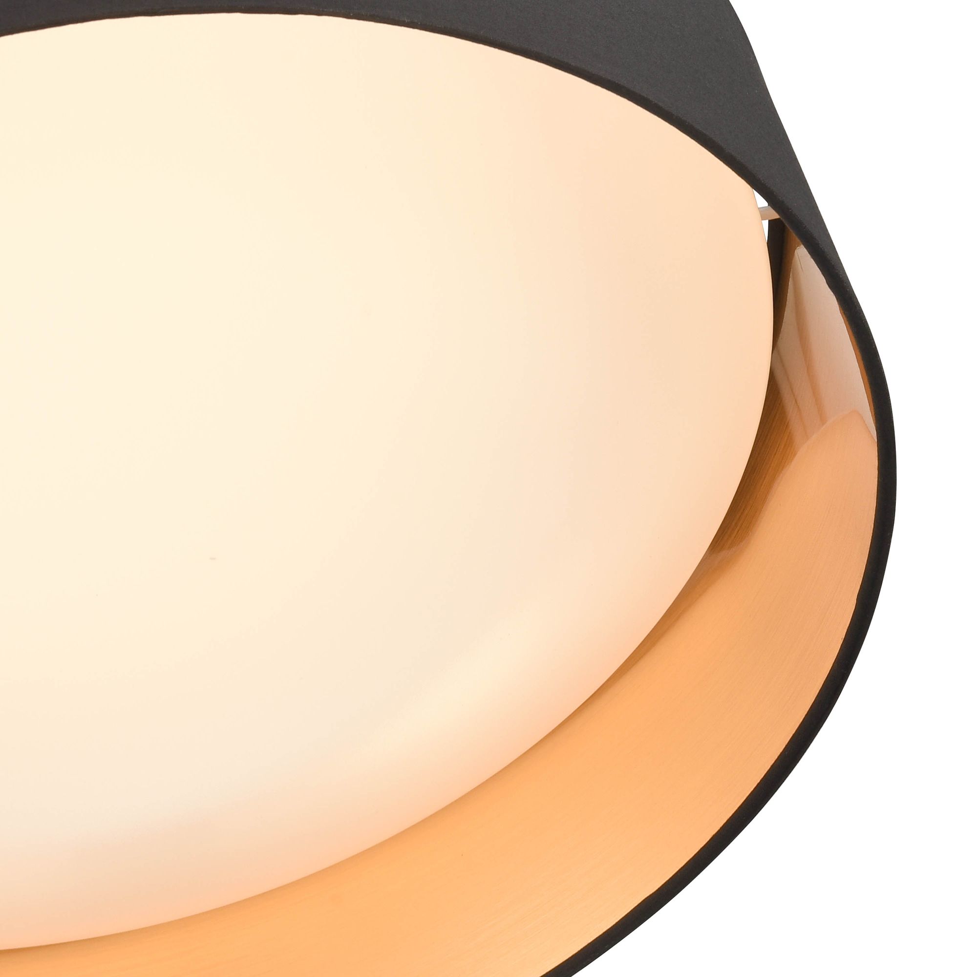 Image 4 Millennium Lighting Rosata 1 Light Flush Mount in Brushed Gold more views