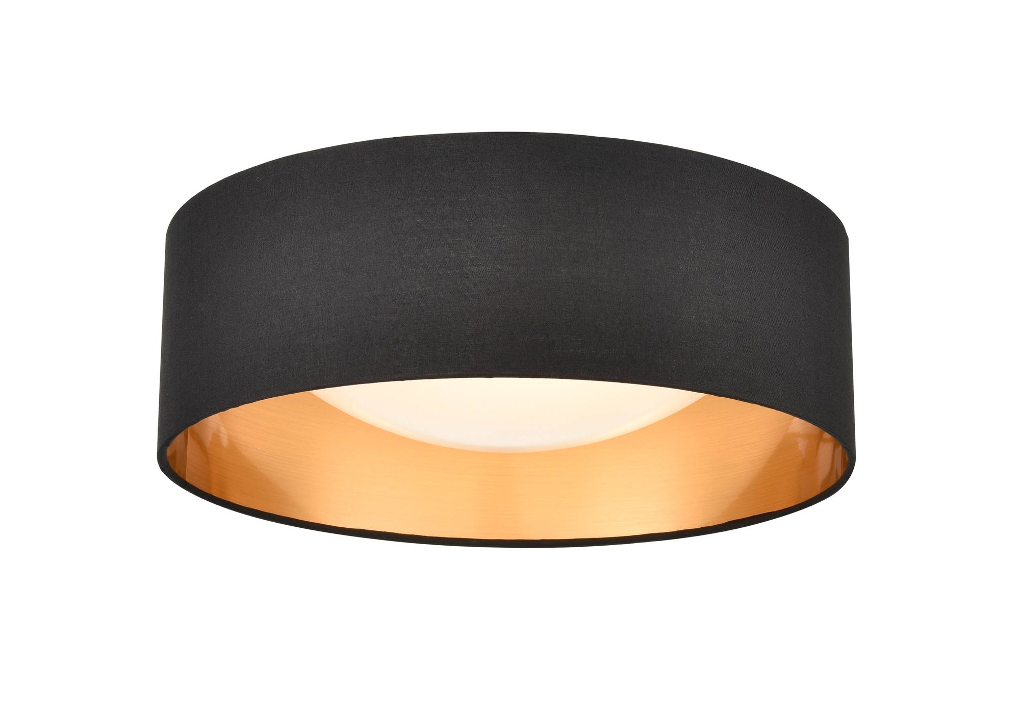 Image 4 Millennium Lighting Rosata 1 Light Integrated LED Flush Mount Black more views