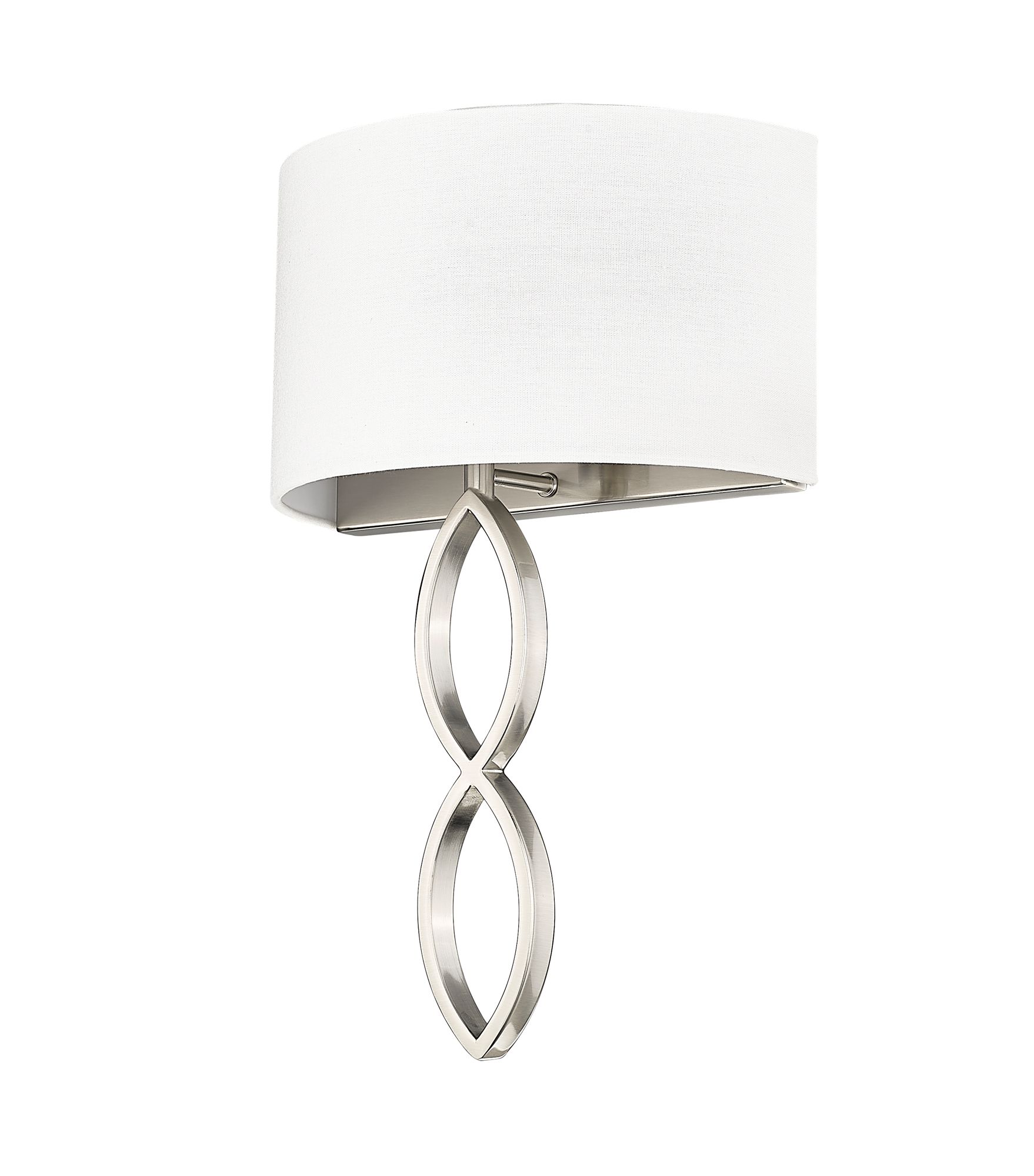 Image 5 Millennium Lighting Rylee 1-Light Wall Sconce in Brushed Nickel more views