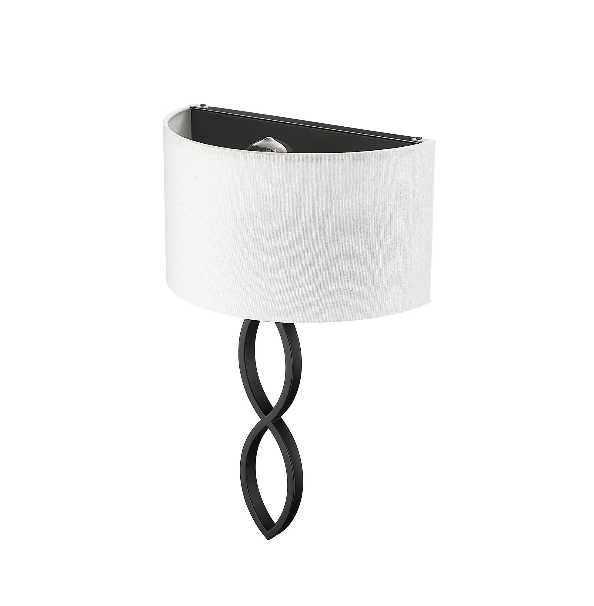 Image 5 Millennium Lighting Rylee 1-Light Wall Sconce in Matte Black more views