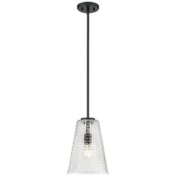 Millennium Lighting Saben 1-Light Pendant in Matte Black