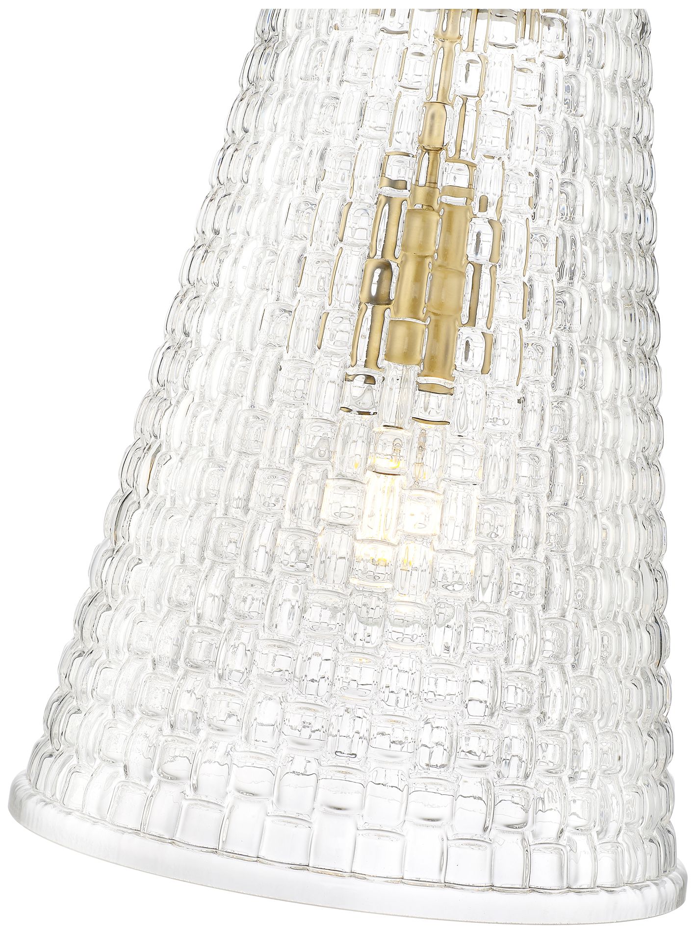 Image 6 Millennium Lighting Saben 1-Light Pendant in Vintage Brass more views