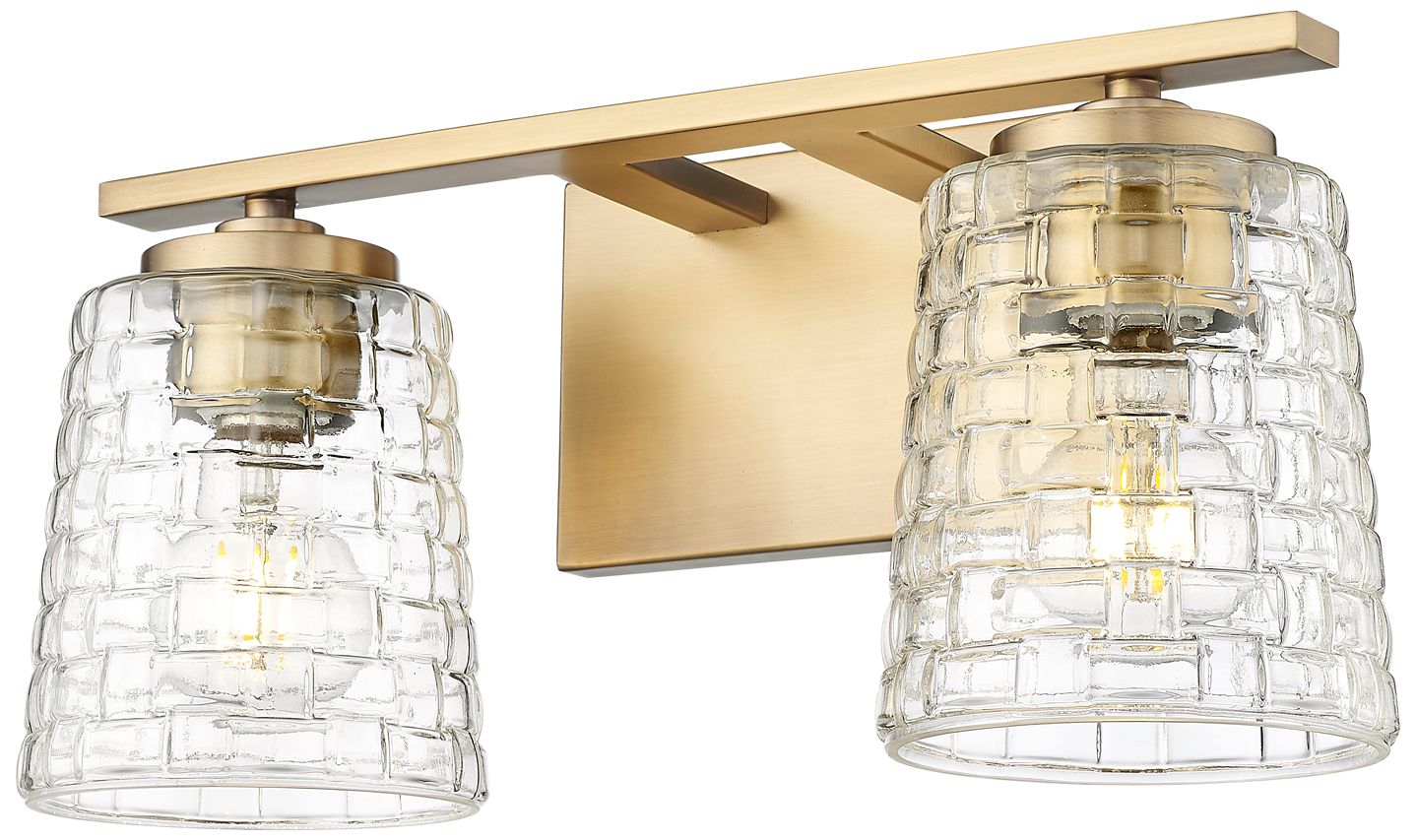 Image 4 Millennium Lighting Saben 2-Light Vanity Light in Vintage Brass more views