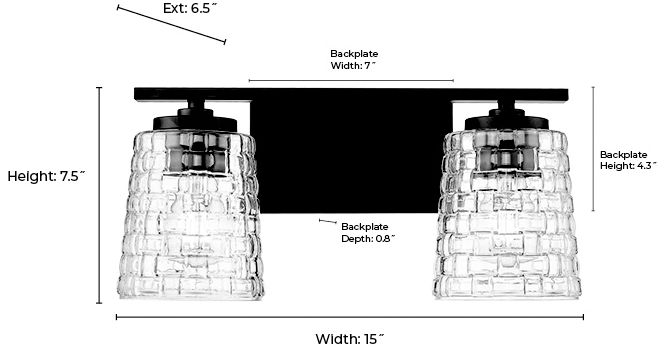 Image 7 Millennium Lighting Saben 2-Light Vanity Light in Vintage Brass more views