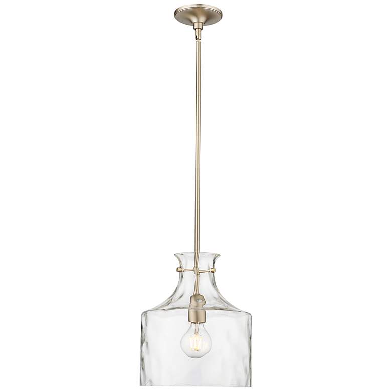 Image 1 Millennium Lighting Santorini 1-Light in Modern Gold