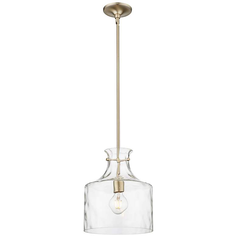 Image 2 Millennium Lighting Santorini 1-Light in Modern Gold more views