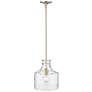 5_Millennium Lighting Santorini 1-Light in Modern Gold more views