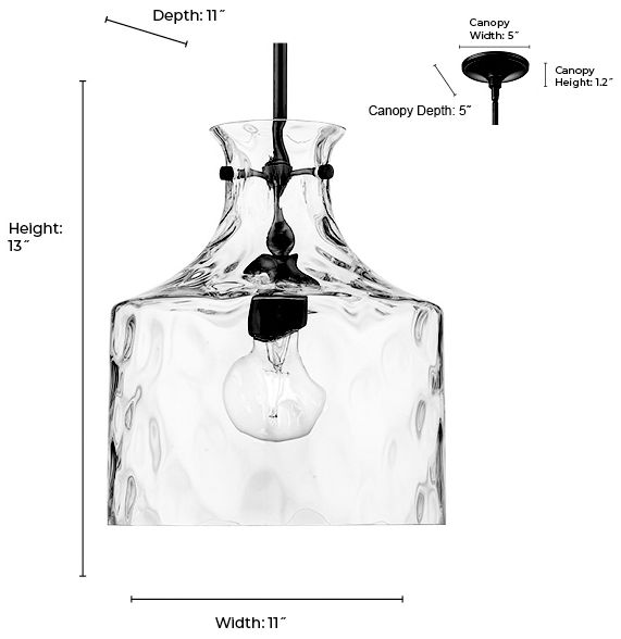 Image 6 Millennium Lighting Santorini 1-Light Pendant in Matte Black more views