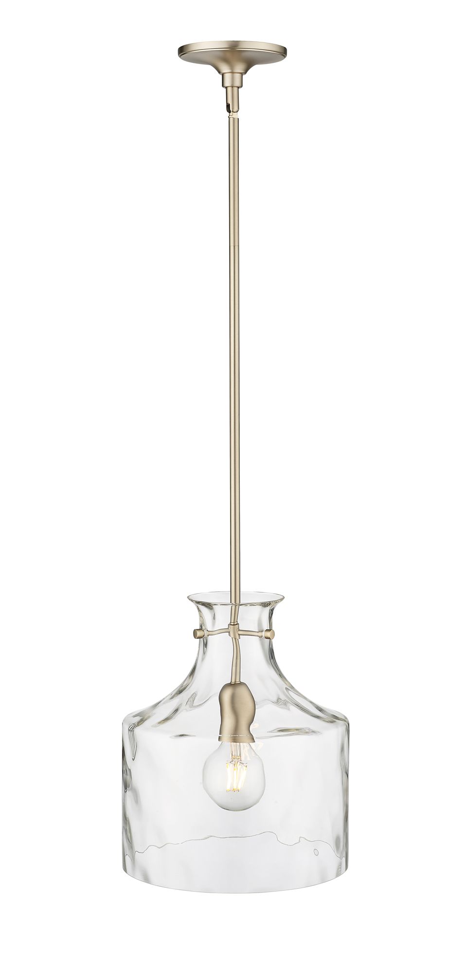 Image 5 Millennium Lighting Santorini 1-Light Pendant in Modern Gold more views